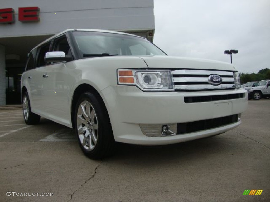 2009 Flex Limited AWD - White Suede Clearcoat / Charcoal Black photo #1