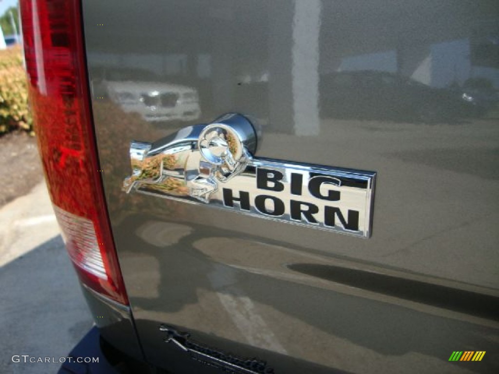 2012 Ram 1500 Big Horn Quad Cab - Mineral Gray Metallic / Dark Slate Gray/Medium Graystone photo #15