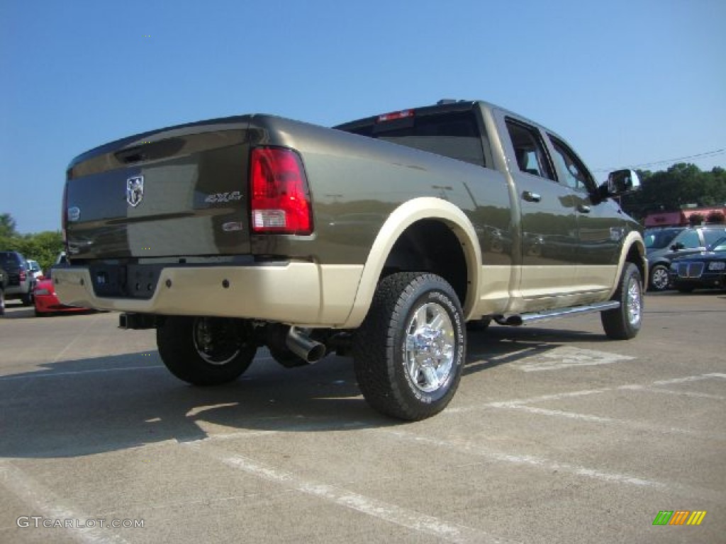 Sagebrush Pearl 2012 Dodge Ram 2500 HD Laramie Longhorn Crew Cab 4x4 Exterior Photo #53686821