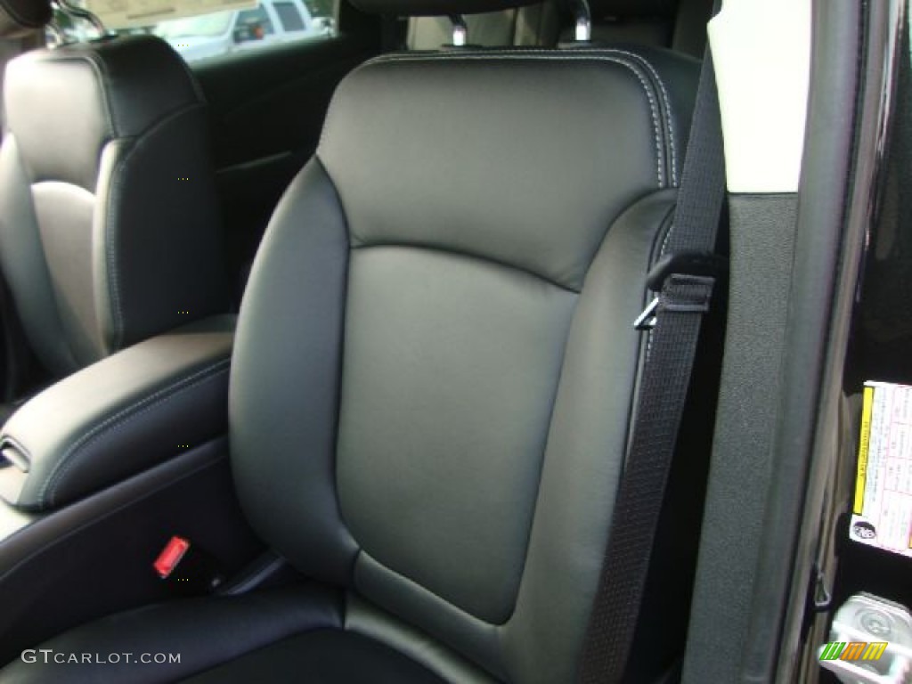 Black Interior 2012 Dodge Journey Crew Photo #53687016