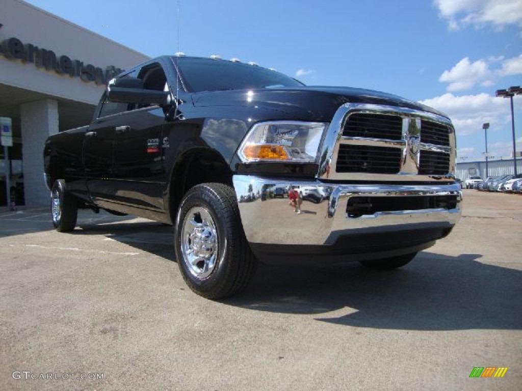 2012 Ram 2500 HD ST Crew Cab 4x4 - Black / Dark Slate/Medium Graystone photo #7