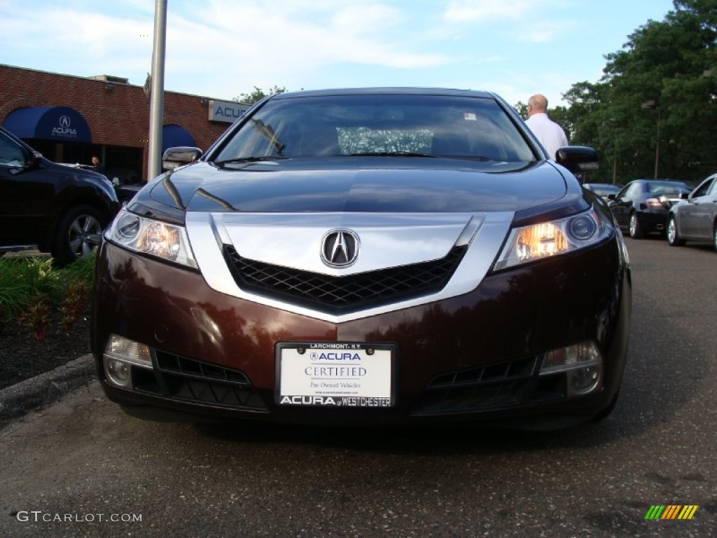 2009 TL 3.7 SH-AWD - Mayan Bronze Metallic / Ebony photo #3