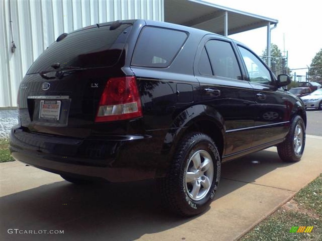 Ebony Black 2006 Kia Sorento LX Exterior Photo #53689494