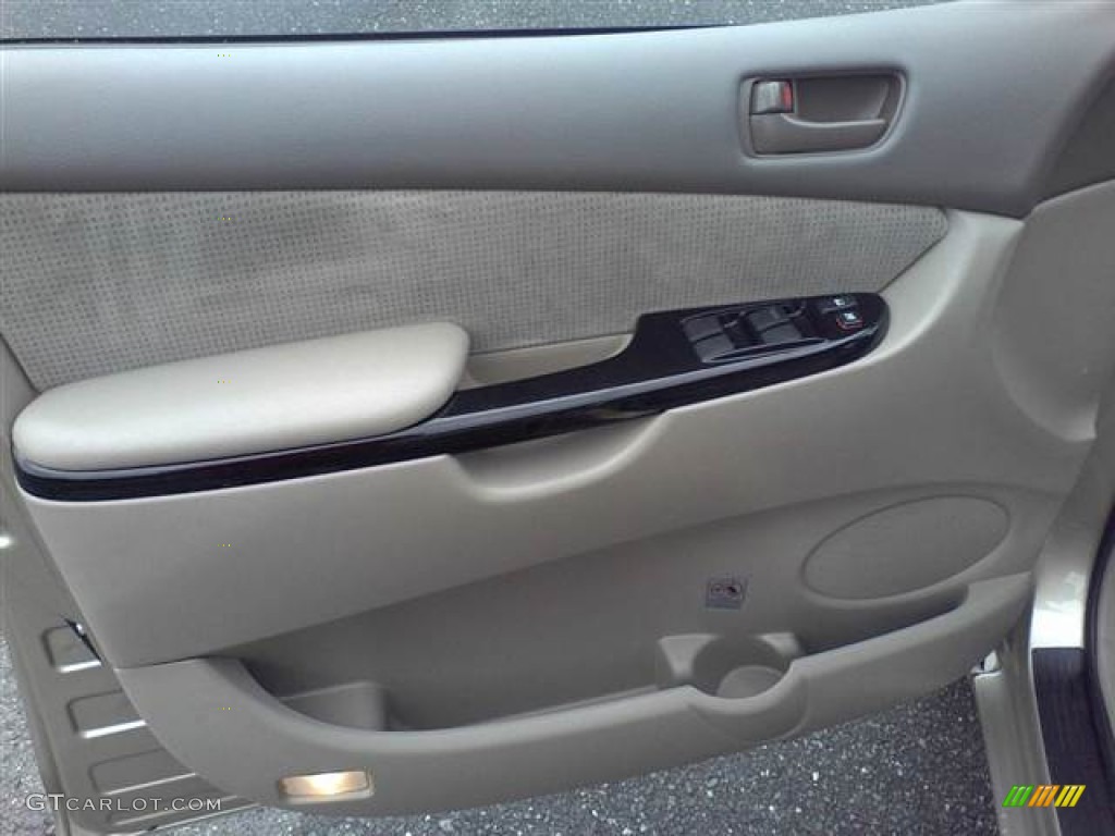 2004 Toyota Sienna LE AWD Stone Gray Door Panel Photo #53689836