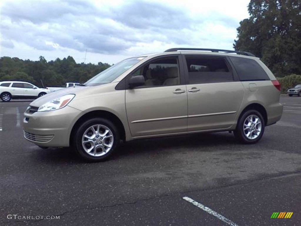 Desert Sand Mica 2004 Toyota Sienna LE AWD Exterior Photo #53689875