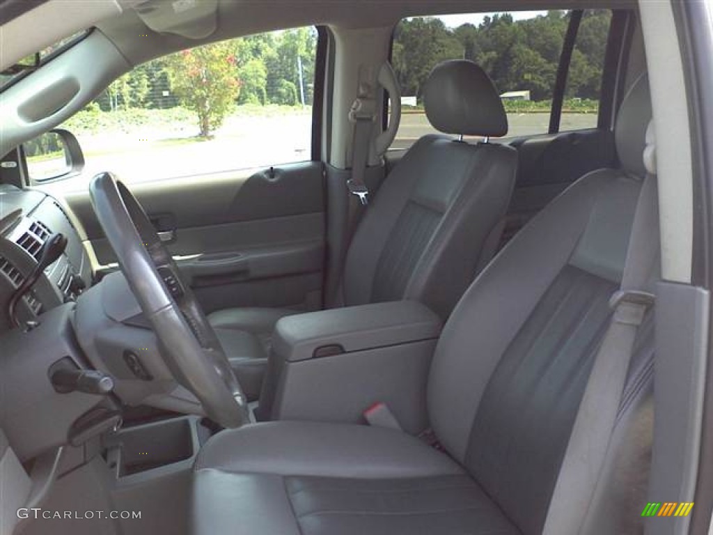 Medium Slate Gray Interior 2004 Dodge Durango Limited Photo #53690031