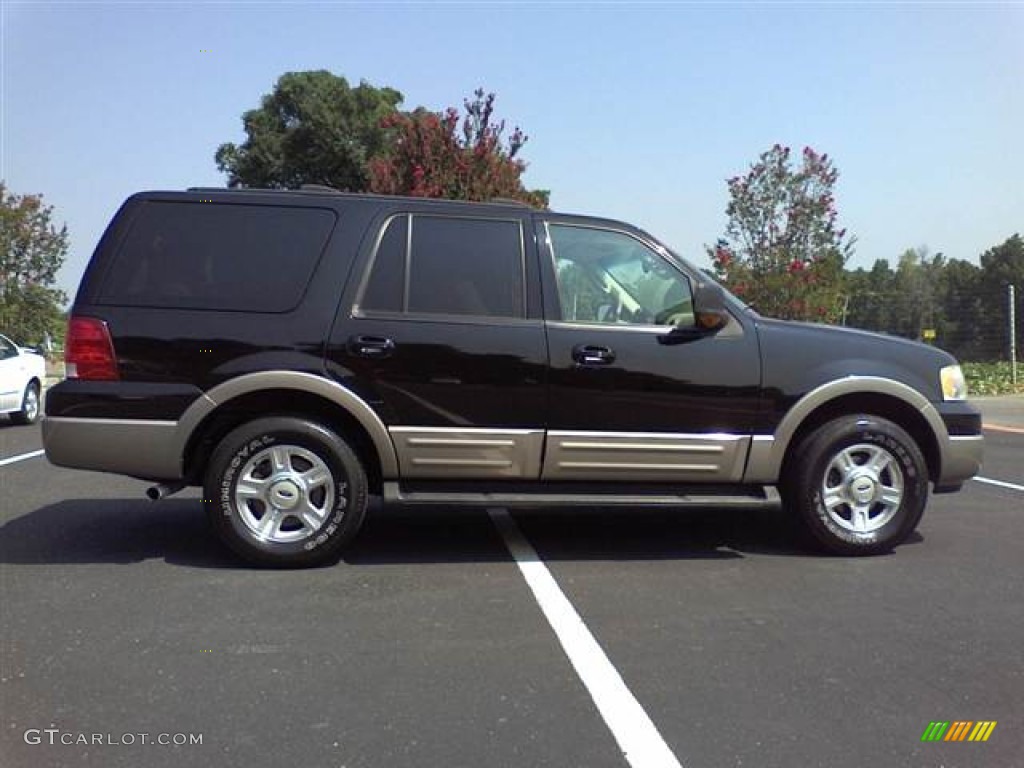 Black Clearcoat 2003 Ford Expedition Eddie Bauer Exterior Photo #53690220