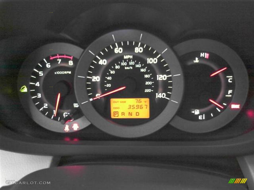 2008 RAV4 I4 - Classic Silver Metallic / Ash photo #9