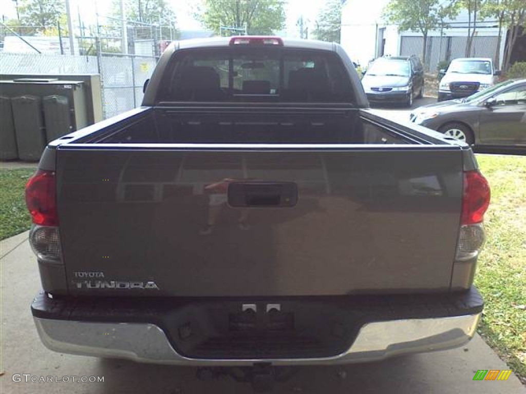 2007 Tundra SR5 TRD Double Cab - Slate Metallic / Black photo #4
