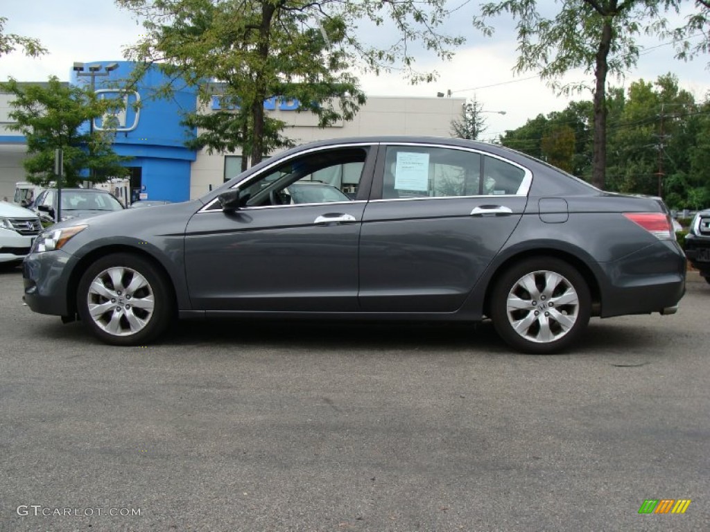 Polished Metal Metallic 2009 Honda Accord EX V6 Sedan Exterior Photo #53692374