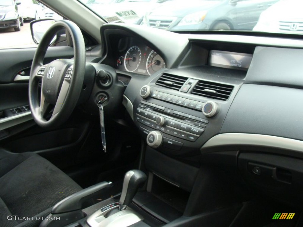 2009 Honda Accord EX V6 Sedan Black Dashboard Photo #53692476