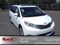 2011 Super White Toyota Sienna XLE  photo #1