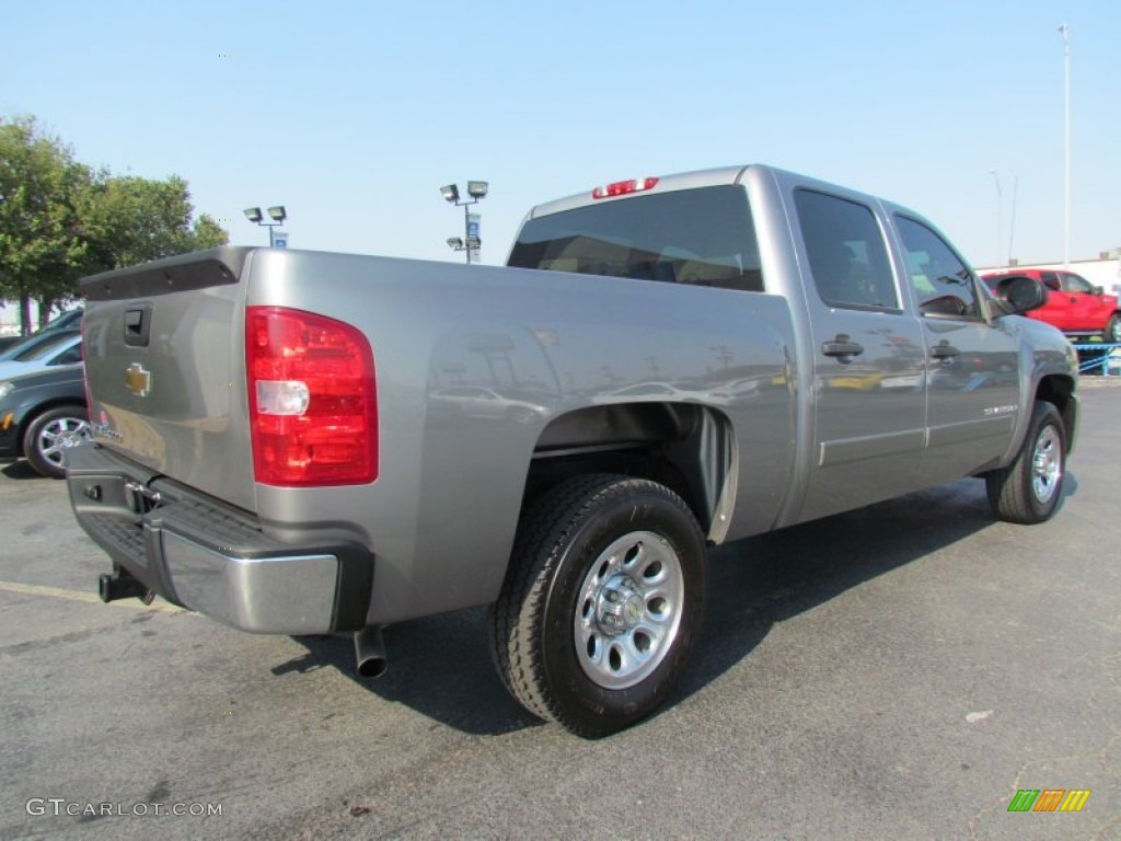 2007 Silverado 1500 LT Crew Cab - Graystone Metallic / Tan photo #7