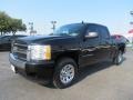 2008 Black Chevrolet Silverado 1500 Work Truck Extended Cab  photo #3