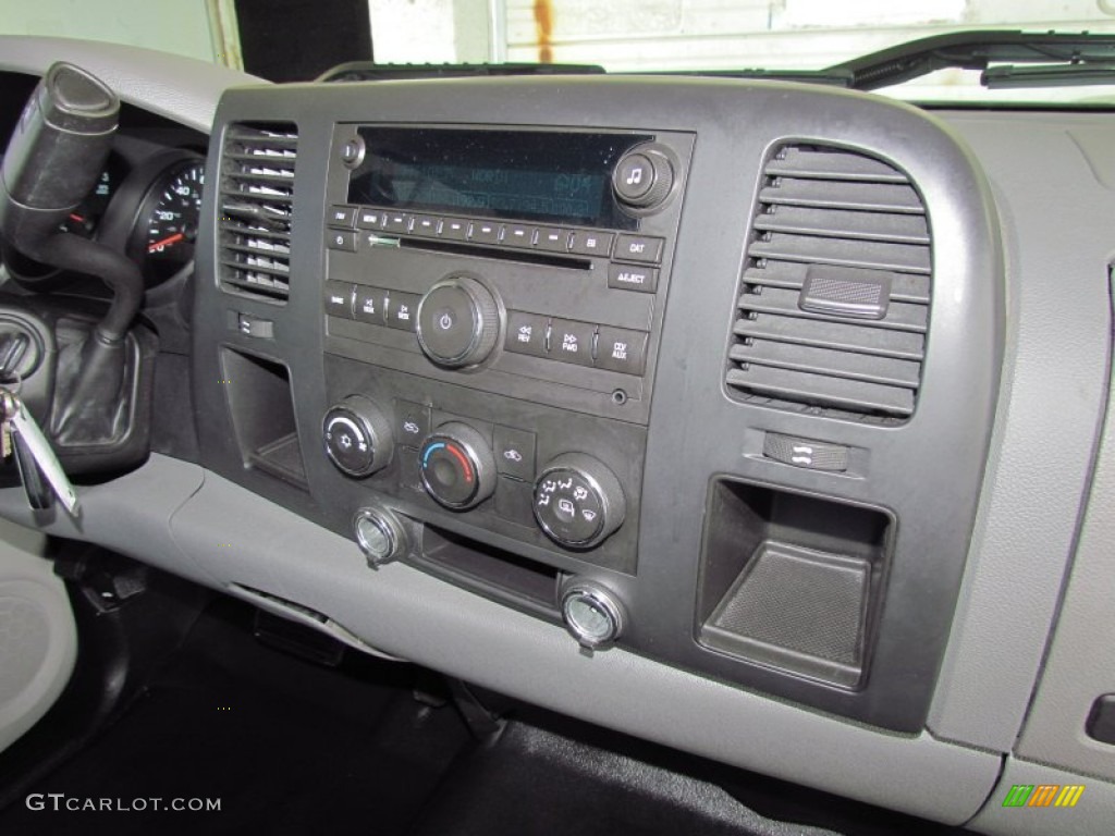 2008 Silverado 1500 Work Truck Extended Cab - Black / Dark Titanium photo #16