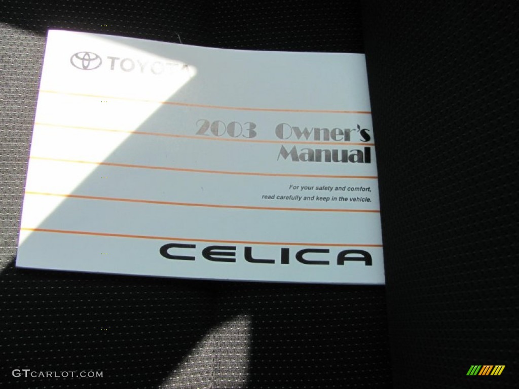 2003 Celica GT - Solar Yellow / Black/Black photo #4