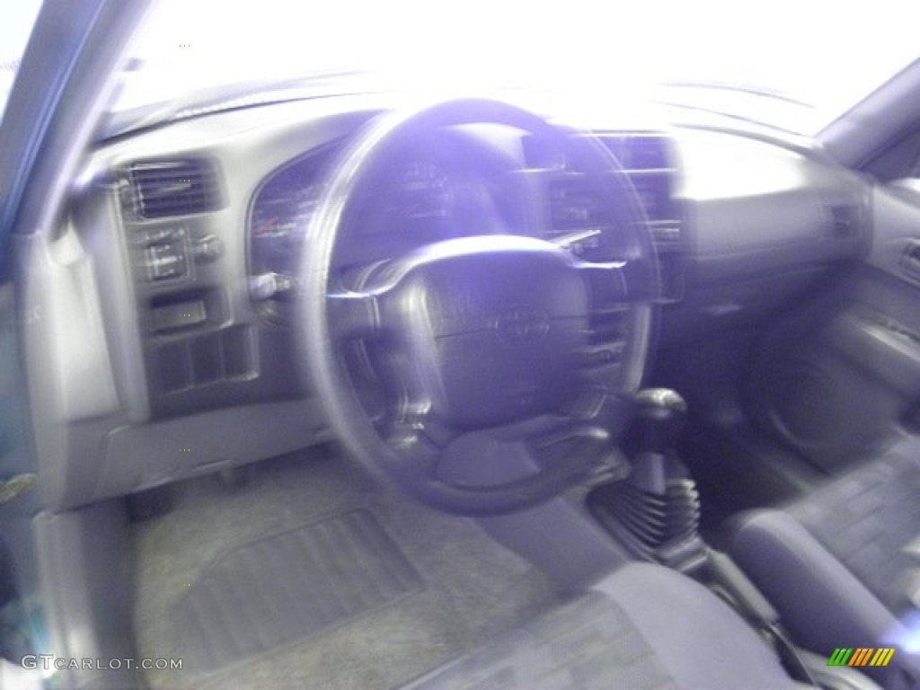 1997 RAV4 4WD - Dark Green Metallic / Gray photo #8