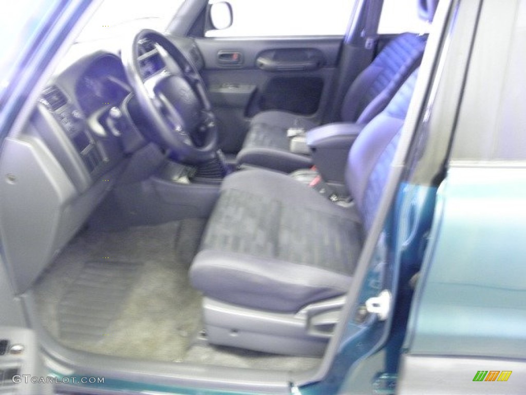 1997 RAV4 4WD - Dark Green Metallic / Gray photo #9