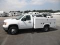 Summit White - Sierra 3500HD Work Truck Regular Cab Utility Photo No. 4