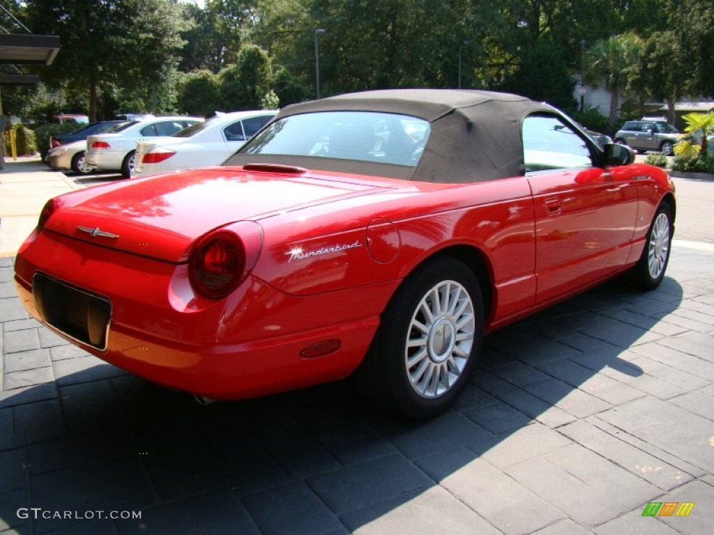 Torch Red 2005 Ford Thunderbird Deluxe Roadster Exterior Photo #53696433