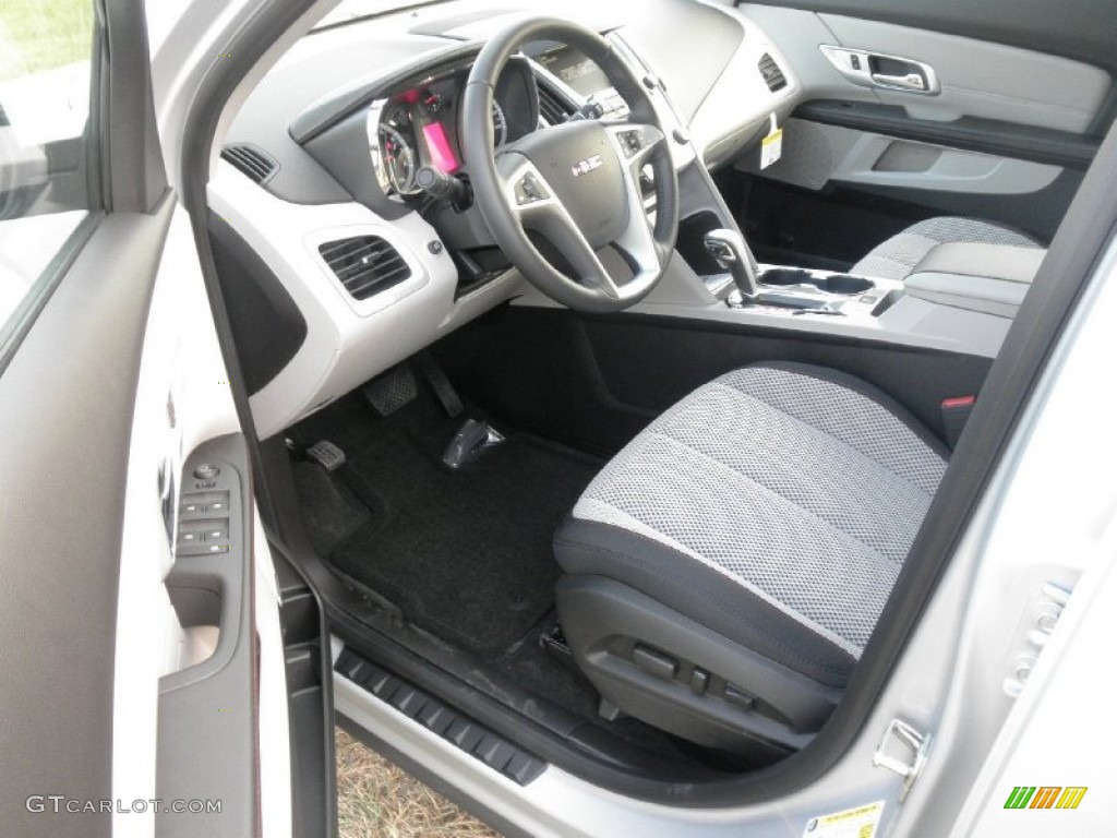 Light Titanium Interior 2012 GMC Terrain SLE Photo #53696700