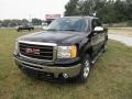 2011 Onyx Black GMC Sierra 1500 SLE Crew Cab 4x4  photo #3