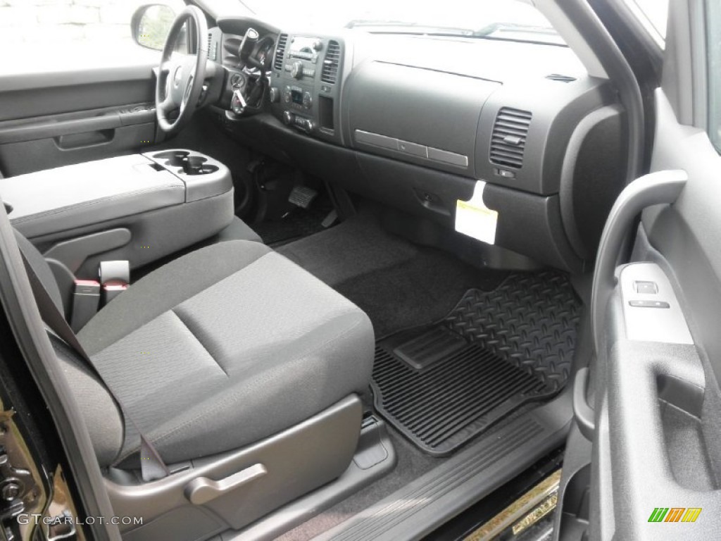 2011 Sierra 1500 SLE Crew Cab 4x4 - Onyx Black / Ebony photo #19