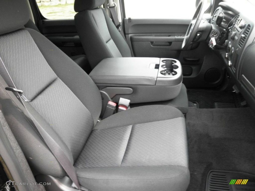 2011 Sierra 1500 SLE Crew Cab 4x4 - Onyx Black / Ebony photo #20