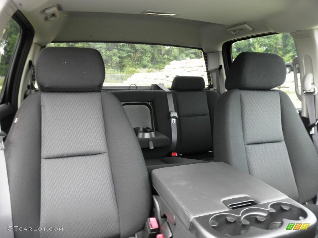 2011 Sierra 1500 SLE Crew Cab 4x4 - Onyx Black / Ebony photo #22