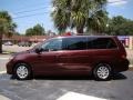 2009 Dark Cherry Pearl Honda Odyssey EX-L  photo #4