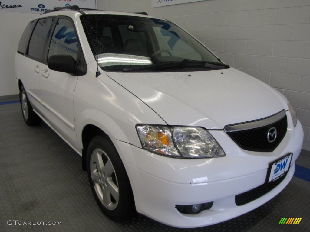 2003 MPV LX - Pure White / Beige photo #1