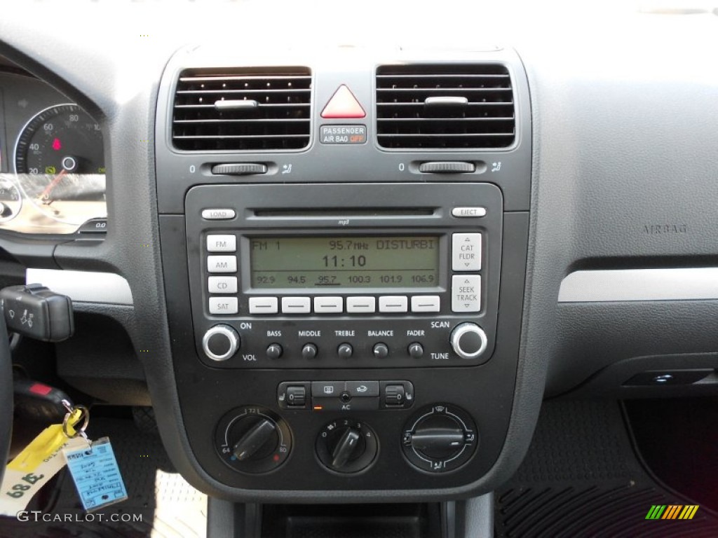 2009 Jetta TDI Sedan - Platinum Gray Metallic / Anthracite photo #20