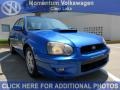 2004 WR Blue Pearl Subaru Impreza WRX Sedan  photo #1