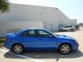 WR Blue Pearl 2004 Subaru Impreza WRX Sedan Exterior