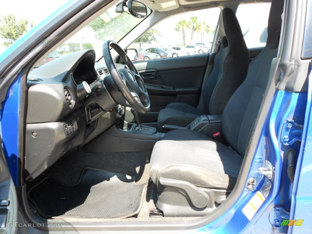 Dark Gray Interior 2004 Subaru Impreza WRX Sedan Photo #53699877