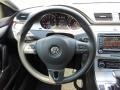 Black 2010 Volkswagen CC Luxury Steering Wheel