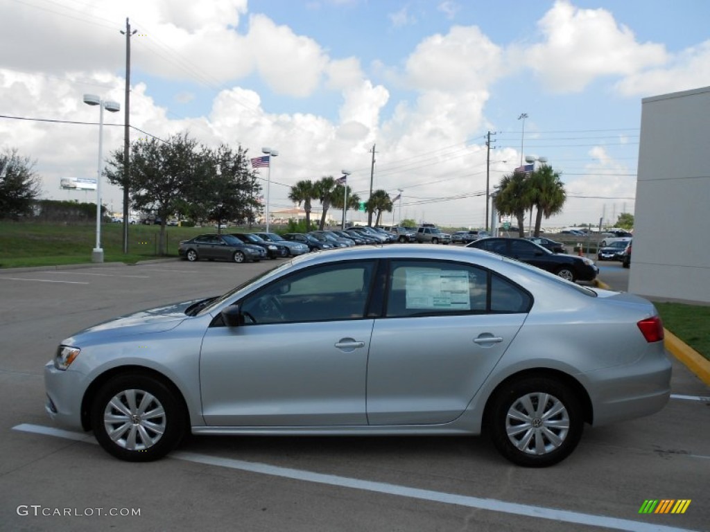 Reflex Silver Metallic 2012 Volkswagen Jetta S Sedan Exterior Photo #53700336