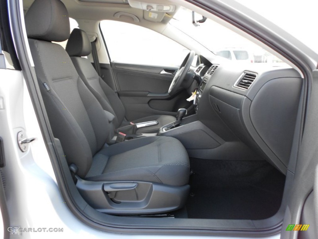 Titan Black Interior 2012 Volkswagen Jetta S Sedan Photo #53700387