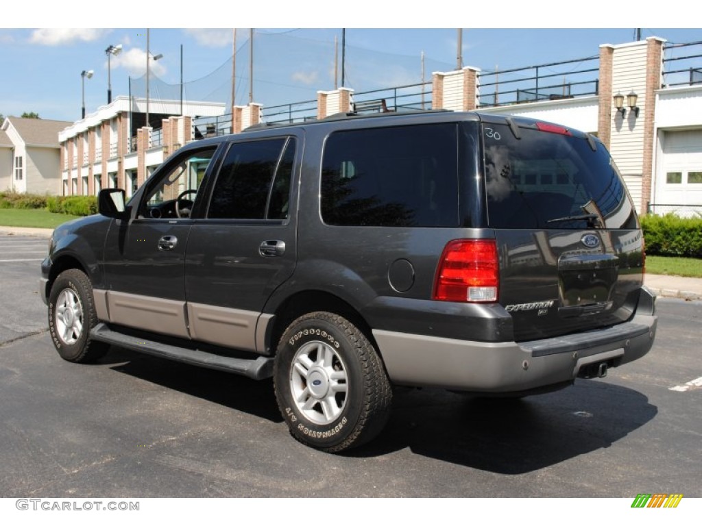 2003 Expedition XLT 4x4 - Dark Shadow Grey Metallic / Flint Grey photo #4