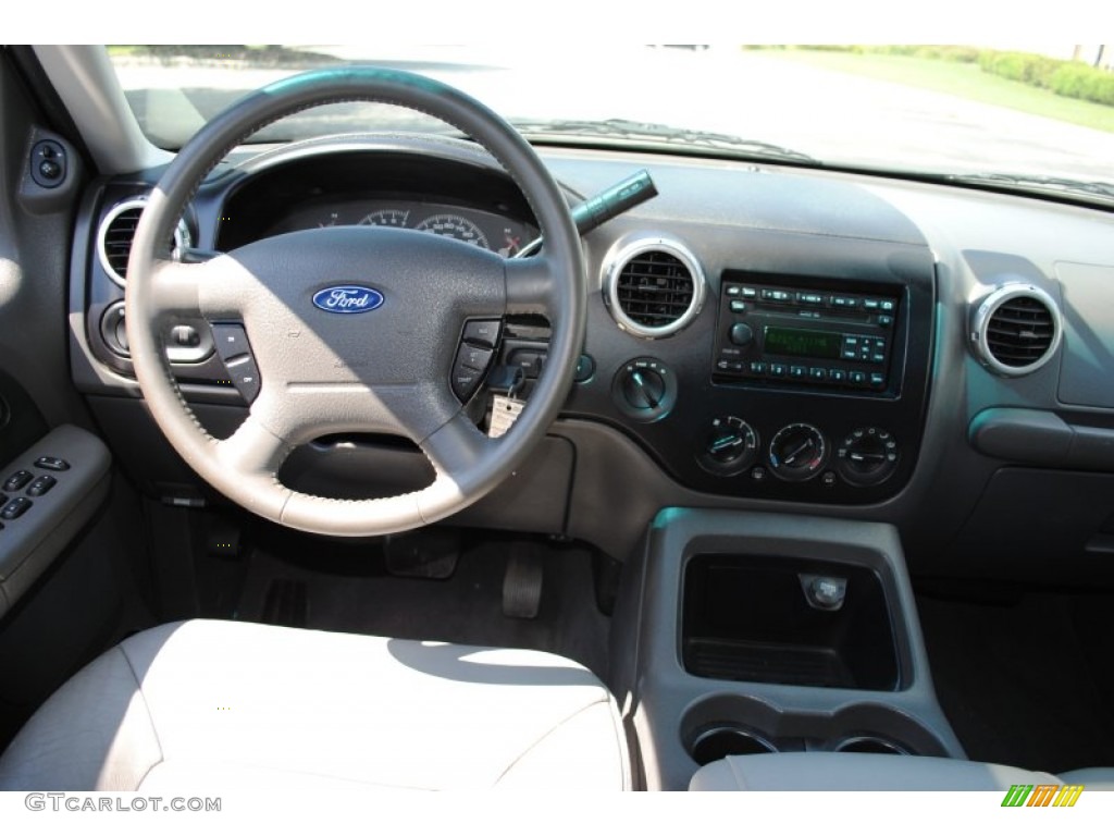 2003 Expedition XLT 4x4 - Dark Shadow Grey Metallic / Flint Grey photo #12