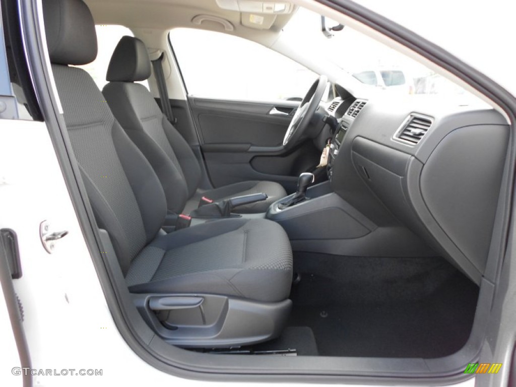 Titan Black Interior 2012 Volkswagen Jetta S Sedan Photo #53700789