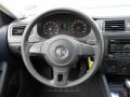 Titan Black Steering Wheel Photo for 2012 Volkswagen Jetta #53700804