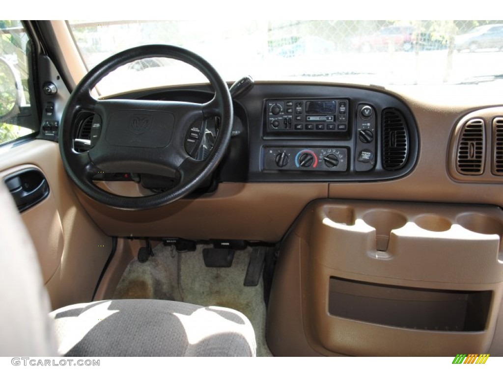 1999 Dodge Ram Van 1500 Penger Conversion Camel Tan Dashboard 1999 Dodge Ram Van 1500 Penger Conversion Camel Tan Dashboard Photo 53700843