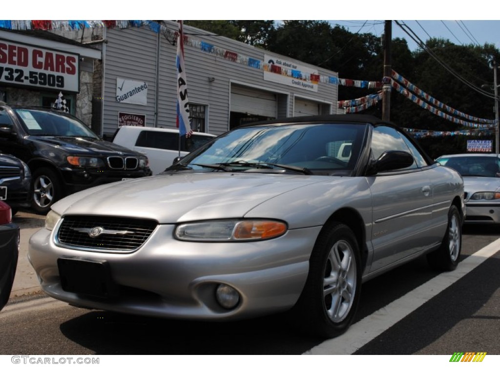 2000 Bright Silver Metallic Chrysler Sebring JXi Convertible 53672316