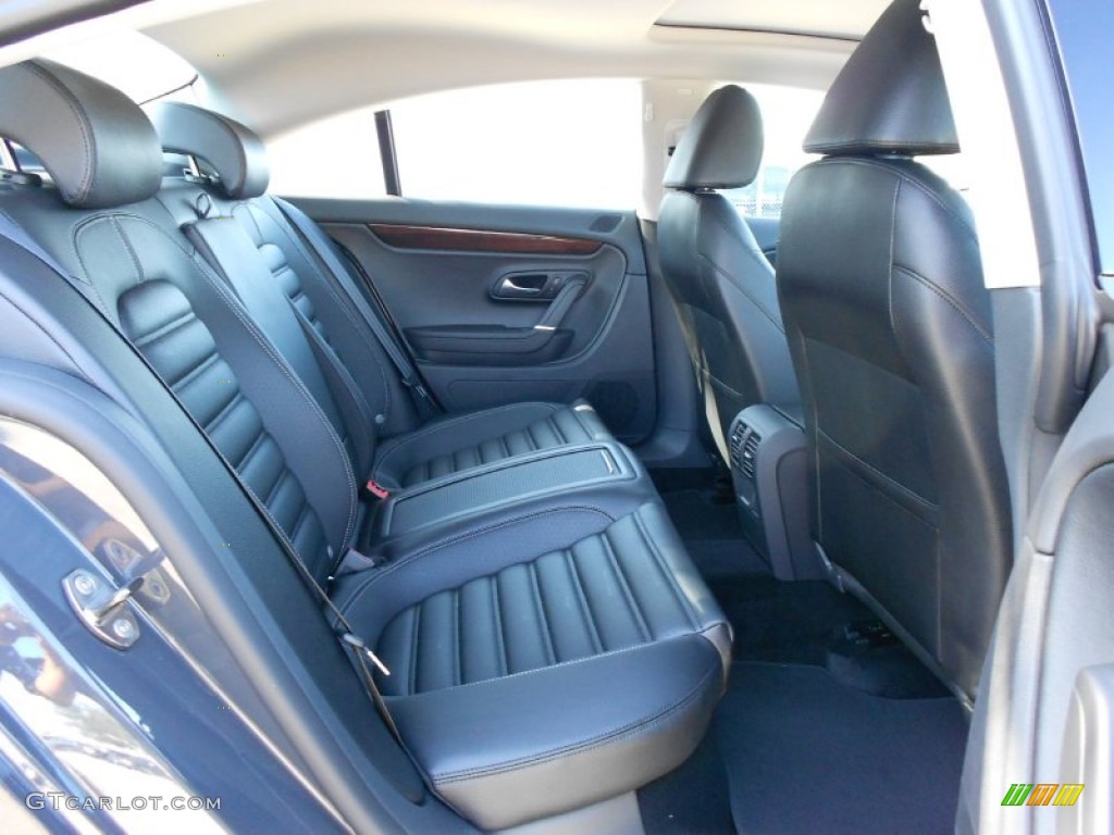Black Interior 2012 Volkswagen CC Lux Plus Photo #53701185