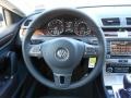 2012 Volkswagen CC Black Interior Gauges Photo