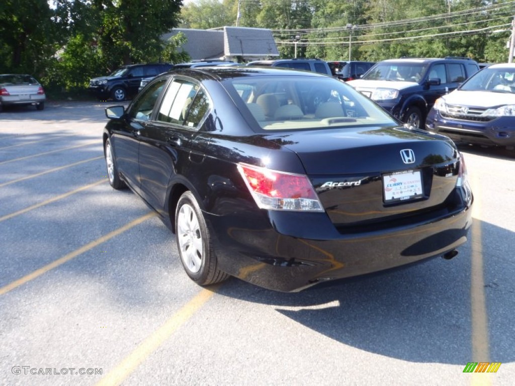2008 Accord EX Sedan - Nighthawk Black Pearl / Ivory photo #2