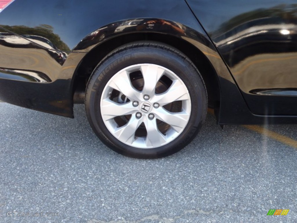 2008 Accord EX Sedan - Nighthawk Black Pearl / Ivory photo #11