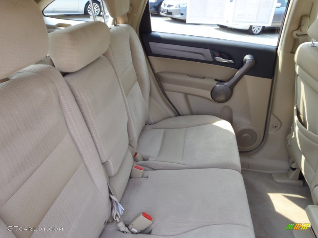 2009 CR-V EX 4WD - Crystal Black Pearl / Ivory photo #14
