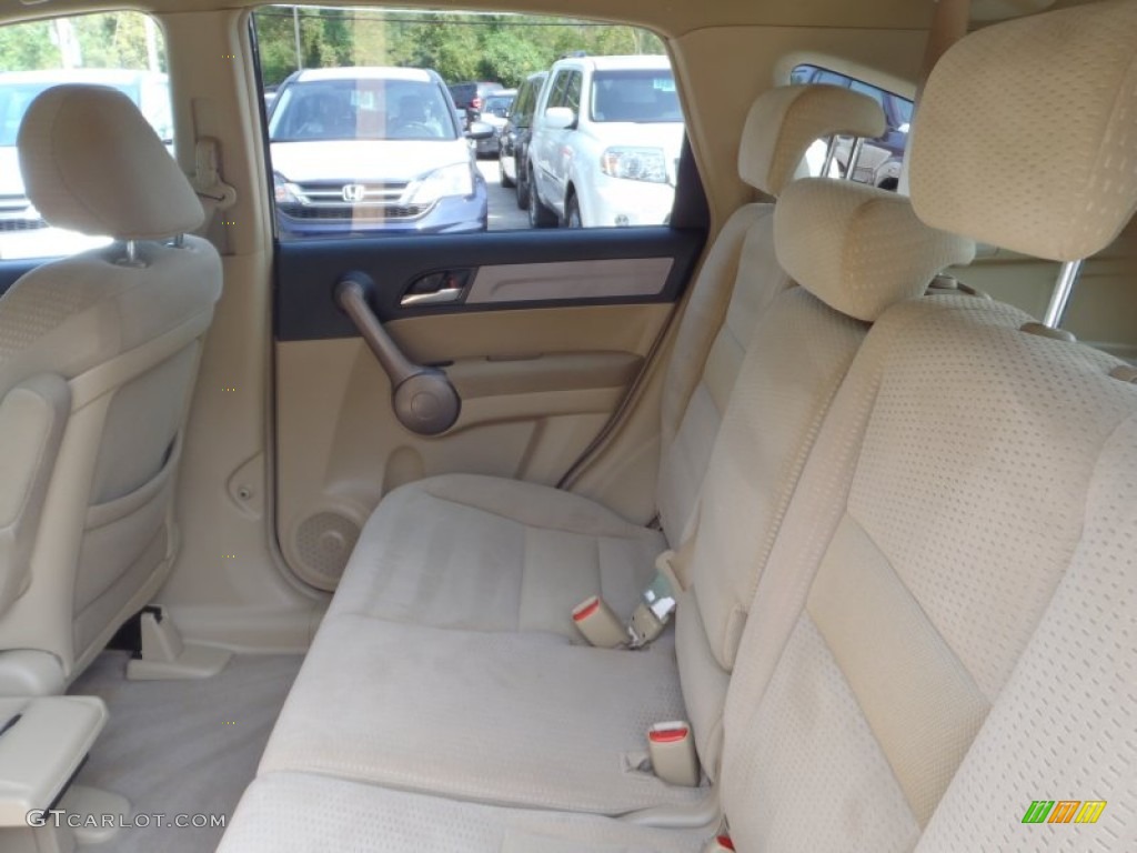 2009 CR-V EX 4WD - Crystal Black Pearl / Ivory photo #15